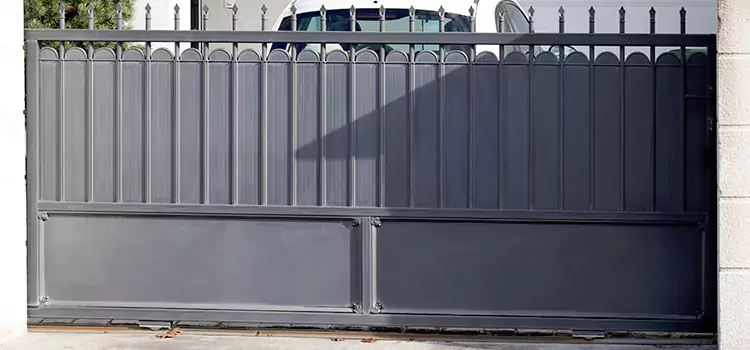 Metal Driveway Gate Installation Euclid